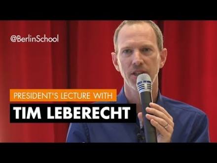Embedded thumbnail for President&amp;#039;s Lecture Tim Leberecht