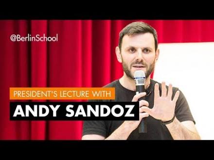 Embedded thumbnail for President&amp;#039;s Lecture Andy Sandoz